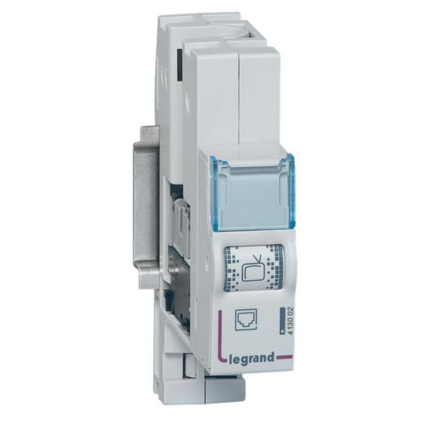 Module de brassage RJ45 catégorie6 FTP pour coffret de communication