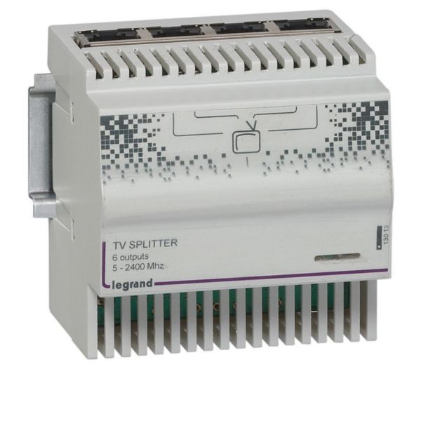 Répartiteur tv hertzien tnt, satellite pour coffret optimum manuel 4 modules