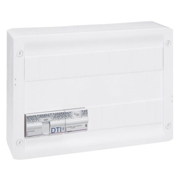 Centrale Double Play modulaire 4 sorties RJ45 - 2,5 modules