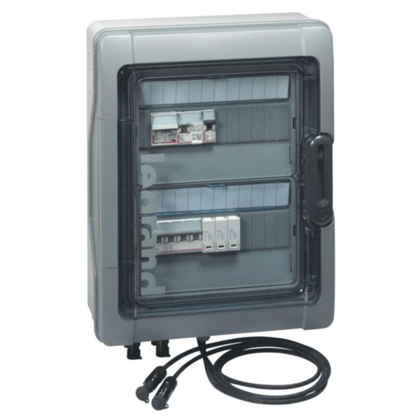 Coffret Plexo³ photovoltaïque IP65 pré-équipée et pré-câblé 3kWc DC + AC pour 1 ou 2 chaînes - 2 rangées de 12 modules - Page 2