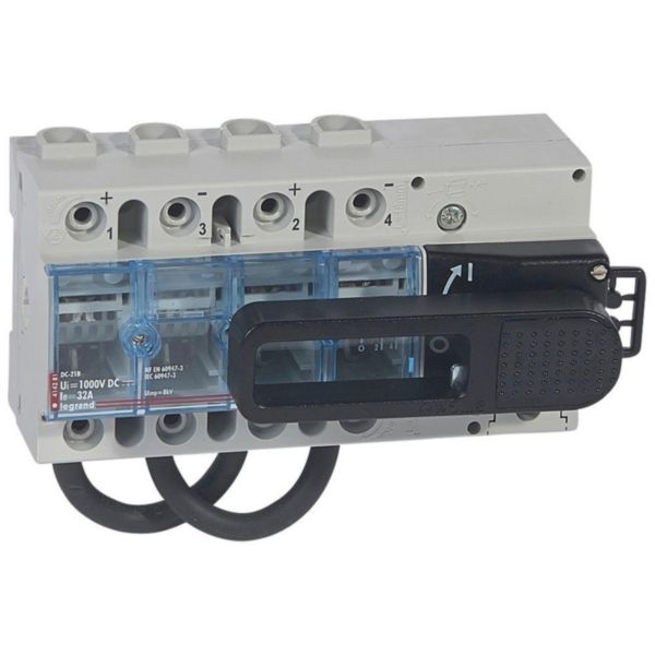 Interrupteur-sectionneur modulaire rotatif courant continu 1000V= pour application photovoltaïque - 32A - 9 modules - Page 2