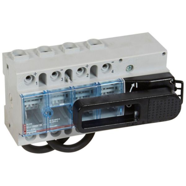 Interrupteur-sectionneur modulaire rotatif courant continu 1000V= pour application photovoltaïque - 63A - 9 modules - Page 2