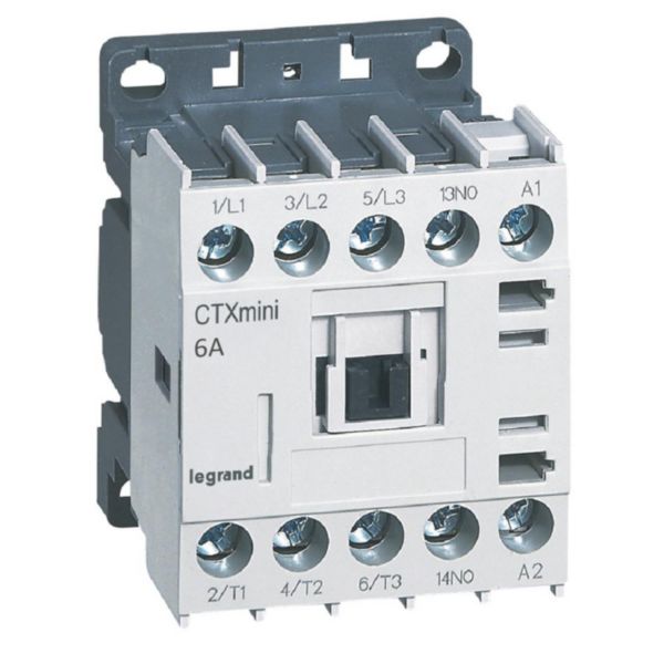 CONTACTEUR DE PUISSANCE CTX³ 40 3P 40A BORNES À VIS 2NO+2NF 230V