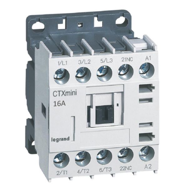 Mini-contacteur de puissance CTX³ 3 pôles 16A avec contact auxiliaire intégré 1NF - tension de commande 230V~ - Page 7