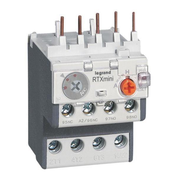 Relais thermiques RTX³ pour mini-contacteurs CTX³ 3 pôles - 8A - avec contact auxiliaire intégré 1NO et 1NF - Page 22