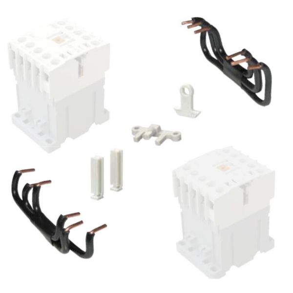 Interverrouillage mécanique et kit de câbles pour mini-contacteurs
