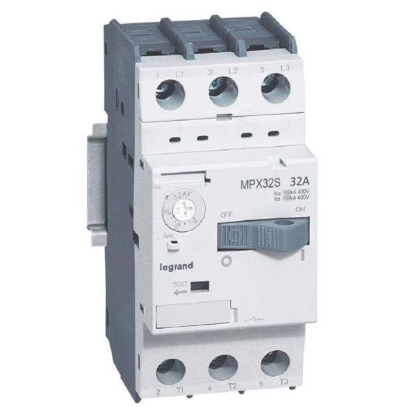 Disjoncteur moteur magnétothermique MPX³32S - réglage thermique 22A à 32A - pouvoir de coupure 15kA en 415V - Page 3