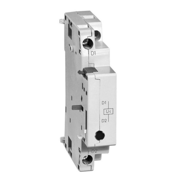 Déclencheur à minimum de tension avec 2 contacts auxiliaires NO pour disjoncteur moteur MPX³ - 24V 50Hz