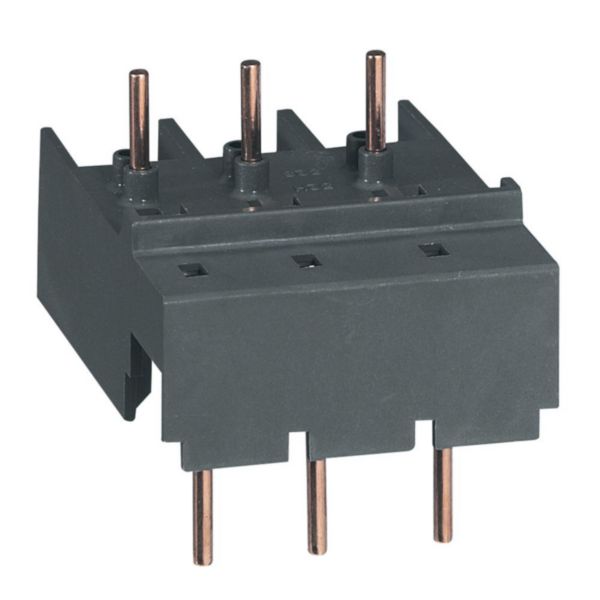 Adaptateur pour raccordement d'un disjoncteur moteur MPX³32S avec un contacteur CTX³ mini CA