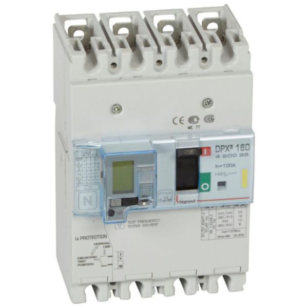 Disjoncteur magnétothermique différentiel DPX³160 pouvoir de coupure 16kA 400V~ - 4P - 100A - Page 3