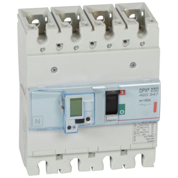 Disjoncteur électronique DPX³250 pouvoir de coupure 36kA 400V~ - 4P - 160A - Page 117