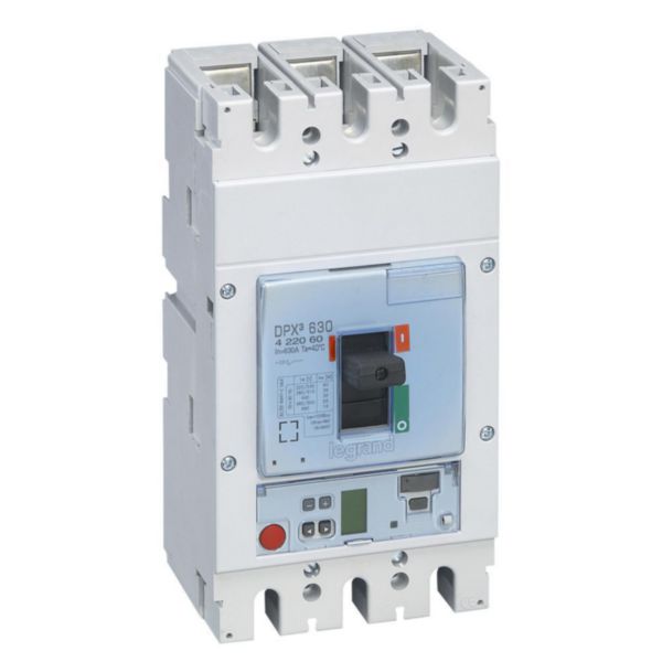 Disjoncteur électronique S2 DPX³630 pouvoir de coupure 36kA 400V~ - 3P - 630A