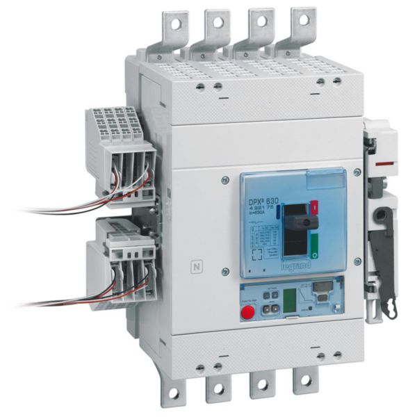 Disjoncteur électronique Sg DPX³630 pouvoir de coupure 100kA 400V~ - 4P - 630A