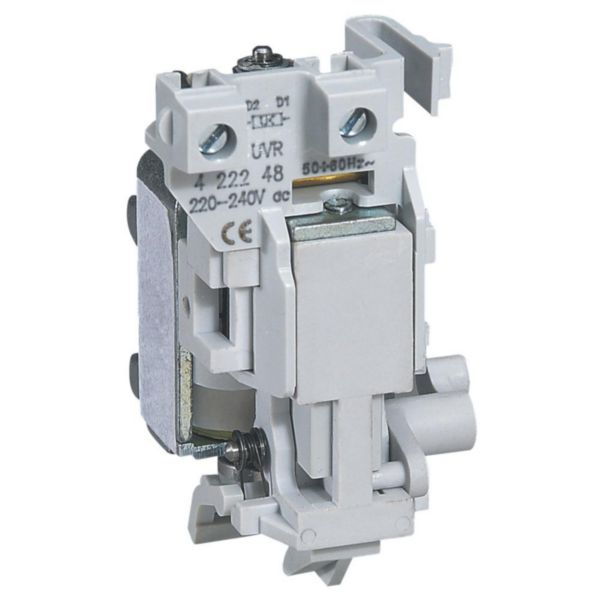 Déclencheur à minimum de tension pour DPX³-I1600 , DPX³1600 , DPX³630 ou DPX³-I630 à tension de bobine 230V~ et 230V= - Page 123