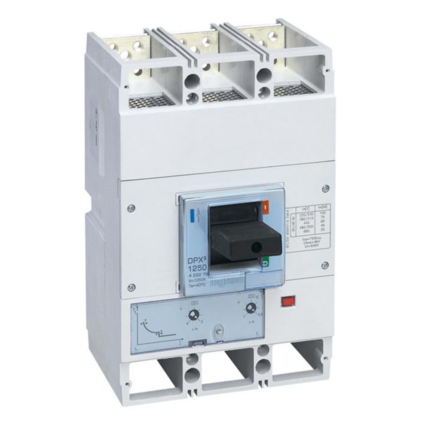 Disjoncteur magnétothermique DPX³1600 pouvoir de coupure 70kA 400V~ - 3P - 1250A - Page 144
