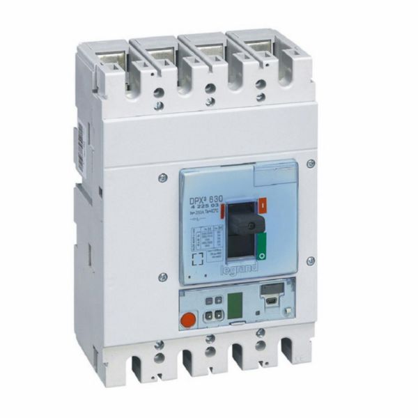 Disjoncteur électronique S1 DPX³630 pouvoir de coupure 36kA 400V~ - 4P - 250A