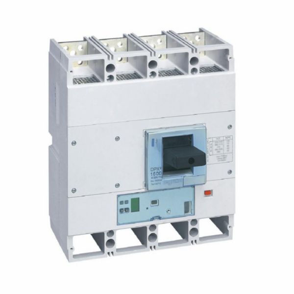 Disjoncteur électronique S1 DPX³1600 pouvoir de coupure 70kA 400V~ - 4P - 1600A