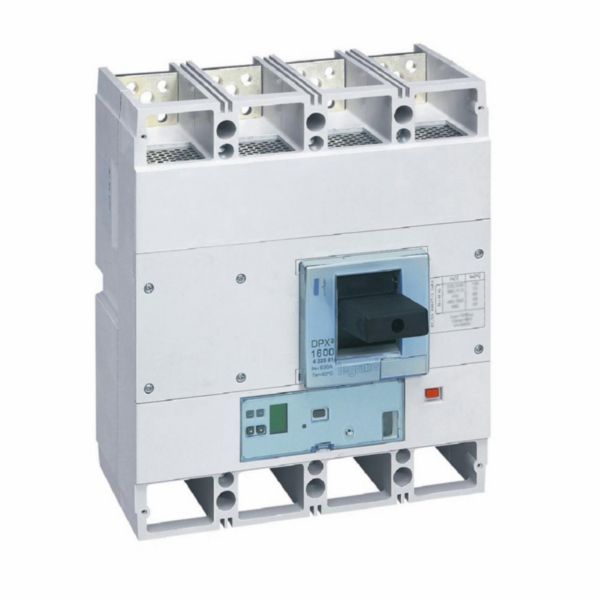 Disjoncteur électronique S1 DPX³1600 pouvoir de coupure 100kA 400V~ - 4P - 630A