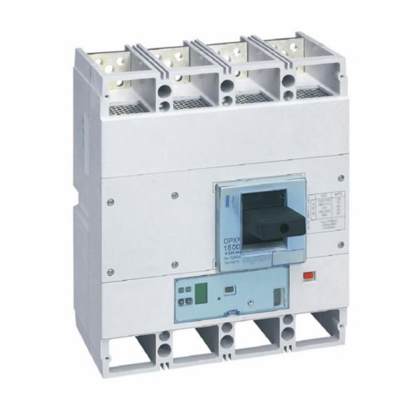 Disjoncteur électronique S1 DPX³1600 pouvoir de coupure 100kA 400V~ - 4P - 1250A