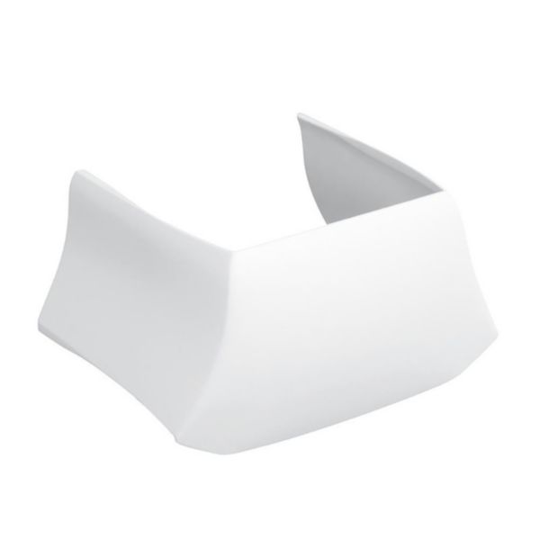 Té de dérivation vers goulotte Logix 45 50x50mm depuis goulotte Logix 45 50x50mm - PVC blanc Artic