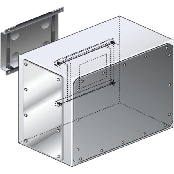 Coffret d'alimentation centrale pour canalisation électrique préfabriquée MR 160A