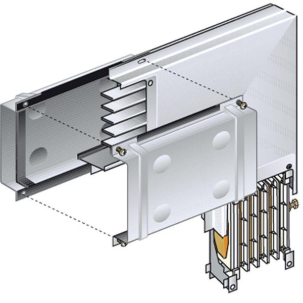 Coude vertical pour canalisation électrique préfabriquée MR 400A typeB