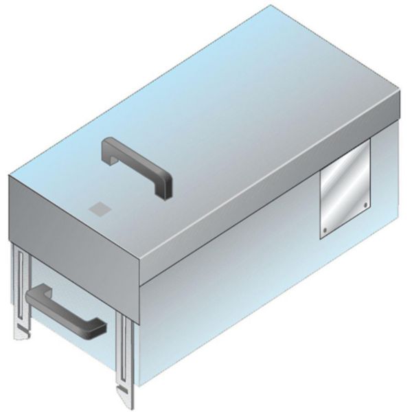 Boîtier dérivation sectionnement métal pour canalisation électrique préfabriquée MR - avec inter sectionneur AC23 125A