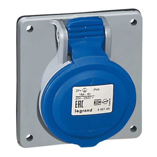 Prise à entraxes unifiés fixe P17 IP44 16A - 200V~ à 250V~ - 2P+T - Page 6