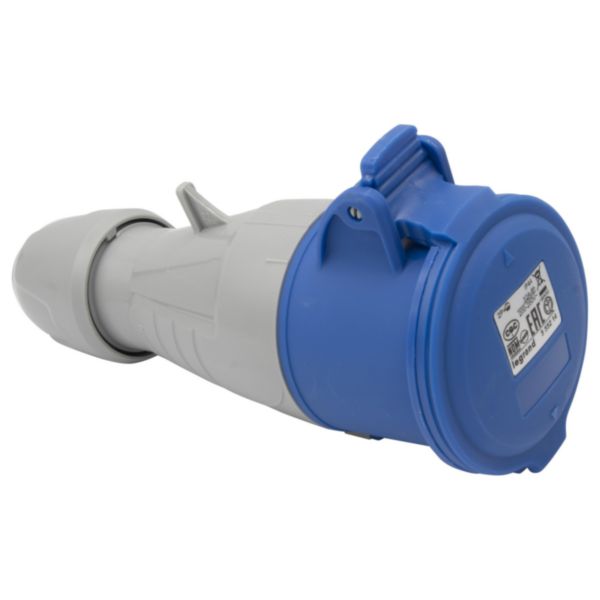 Prise mobile P17 IP44 32A - 200V~ à 250V~ - 2P+T
