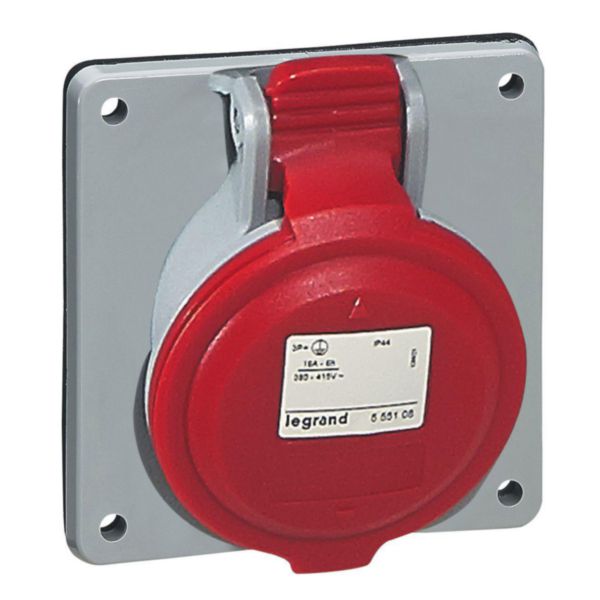 Prise à entraxes unifiés fixe P17 IP44 32A - 380V~ à 415V~ - 3P+T - Page 6