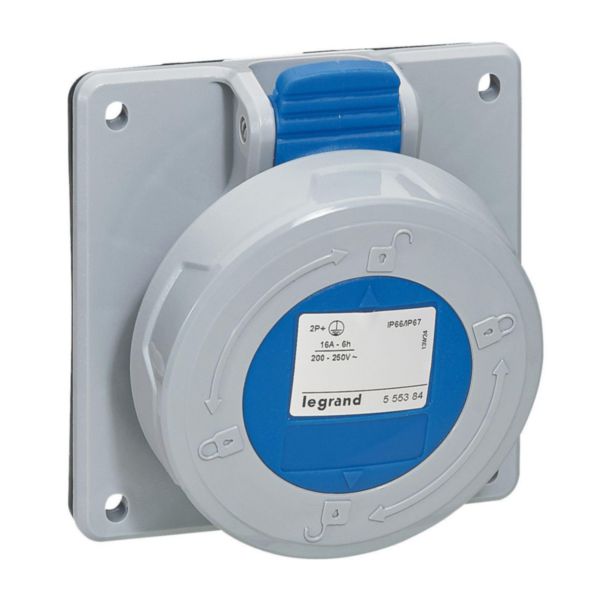 Prise à entraxes unifiés P17 IP66/67 16A - 200V~ à 250V~ - 2P+T - Page 5