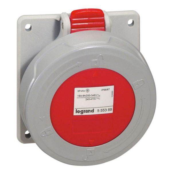 Prise à entraxes unifiés P17 IP66/67 16A - 380V~ à 415V~ - 3P+N+T - Page 6