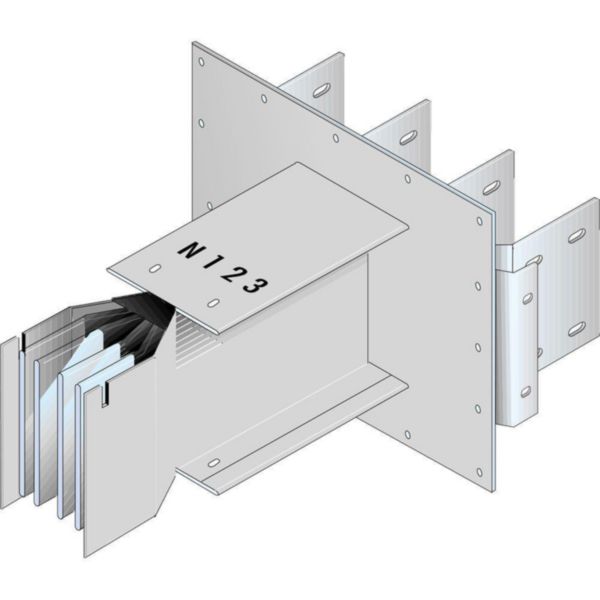 Arrivée canalisation électrique préfabriquée SCP et armoires XL³ - 630A