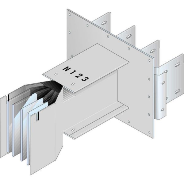 Arrivée canalisation électrique préfabriquée SCP et armoires XL³ - 1600A