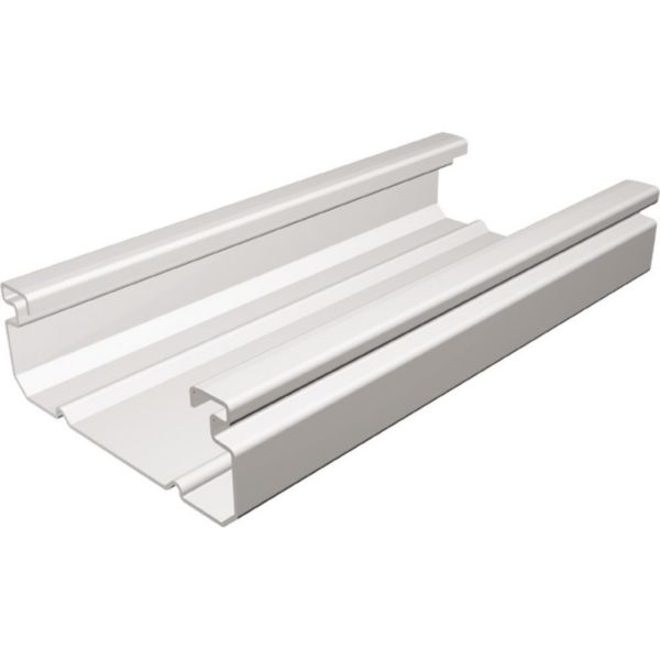 Chemin de câbles PVC non perforé Isi Plast - hauteur 75mm, largeur 100mm et longueur 3m - finition gris RAL7030 - Page 2