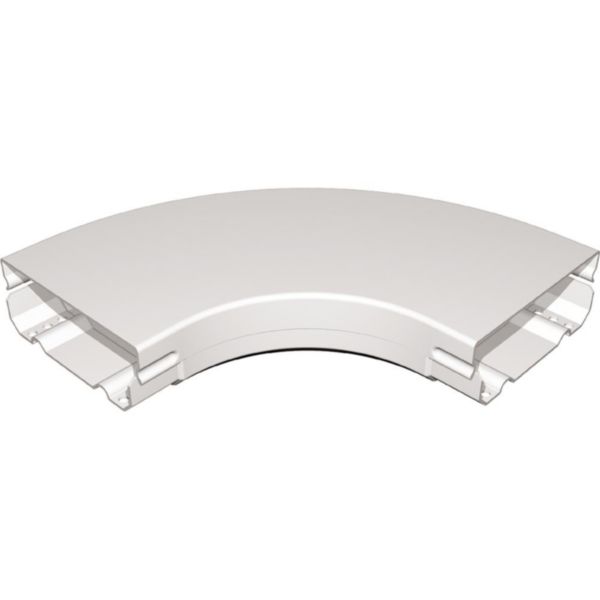 Coude horizontal PVC Isi Plast avec couvercle - hauteur 75mm et largeur 100mm - finition gris RAL7030 - Page 4