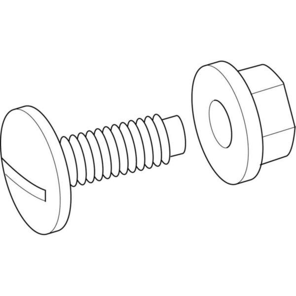 Boulon M8x20 Isi Plast - finition polyamide