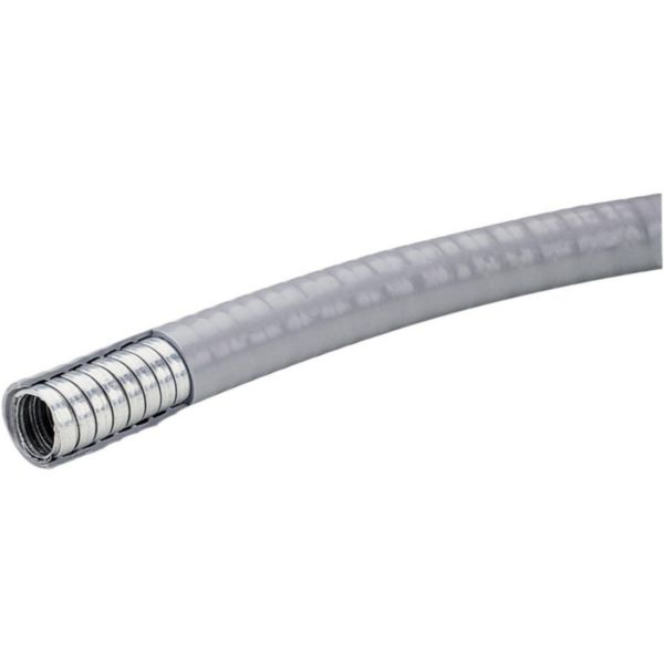 Conduit métallo-plastique P3 double agrafage Ø intérieur 10mm