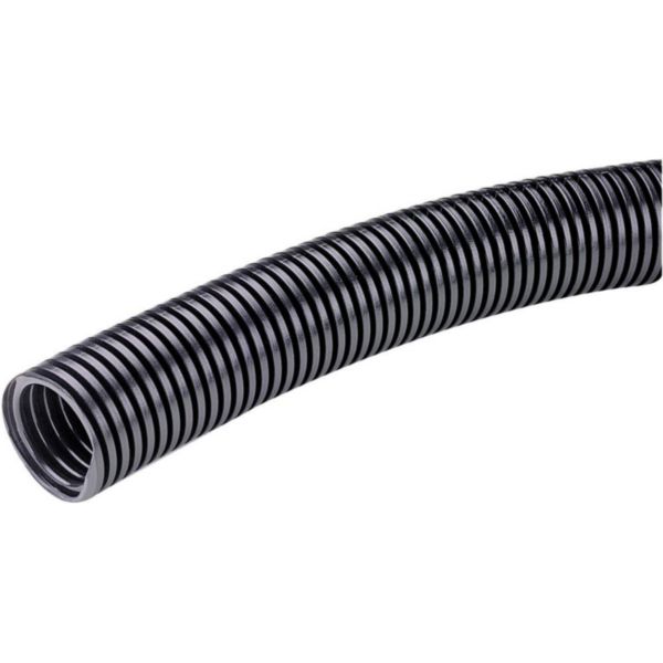 Conduit flexible robotique Ø intérieur 8mm IP65 avec raccord et IP68 avec raccord et joint polyamide PA12 sans halogène