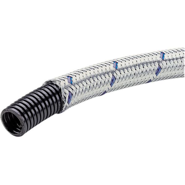 Conduit flexible rta polyamide LGP TR annelé tressé Ø intérieur 19,5mm