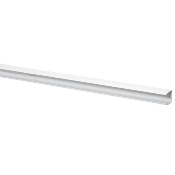Goulotte d'installation Logix 45 - 50x50mm - 1 compartiment - Fond livré seul - Longueur 2m - PVC Blanc Artic - Page 7
