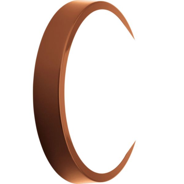 Luminaire oleron déco taille 2 cuivre 18 LEDs 4000K détection+préavis+veille