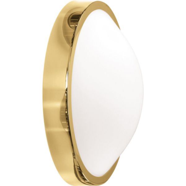 Luminaire oleron deco residentiel rond taille 2 or brillant GX24Q3 / 32w