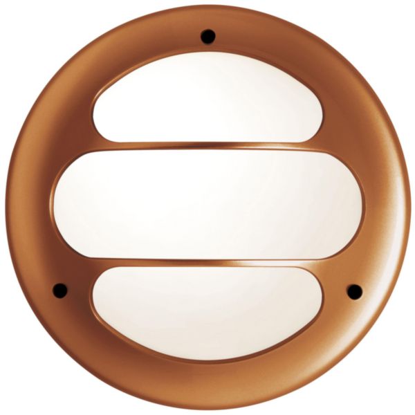 Hublot koreo arc rond 2 branches taille 1 cuivre 12 LEDs 4000K