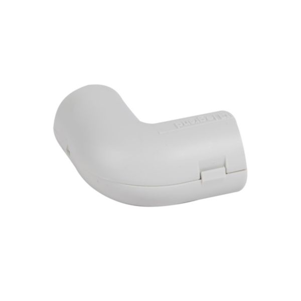 Coude équerre 90° ip 40 - gris RAL 7035 - ø20 mm