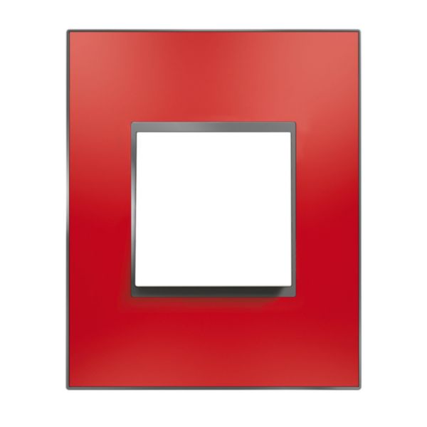 Plaque espace evolution - matières - 1 poste - rouge