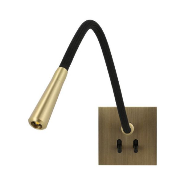 Liseuse 2 Commandes Epure finition Bronze Art d'Arnould 