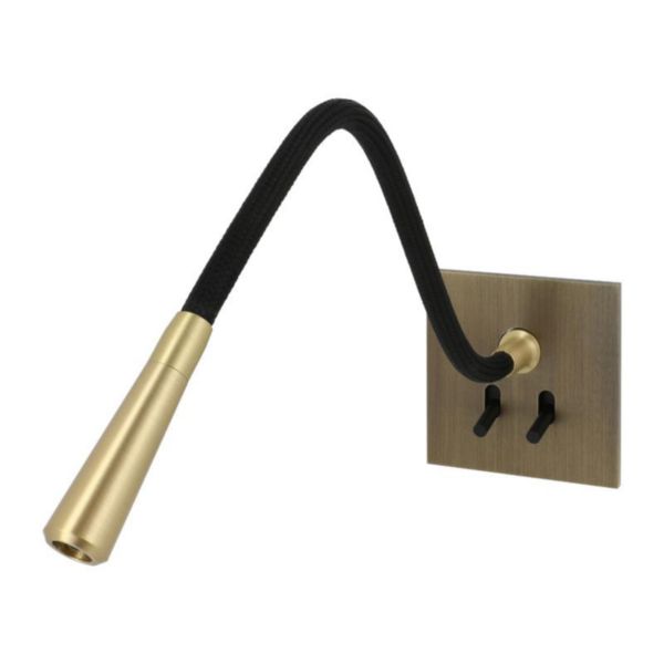 Liseuse 2 Commandes Epure finition Bronze Art d'Arnould 
