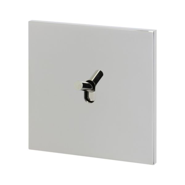 Poussoir à levier Epure finition Acier Miroir Art d'Arnould 