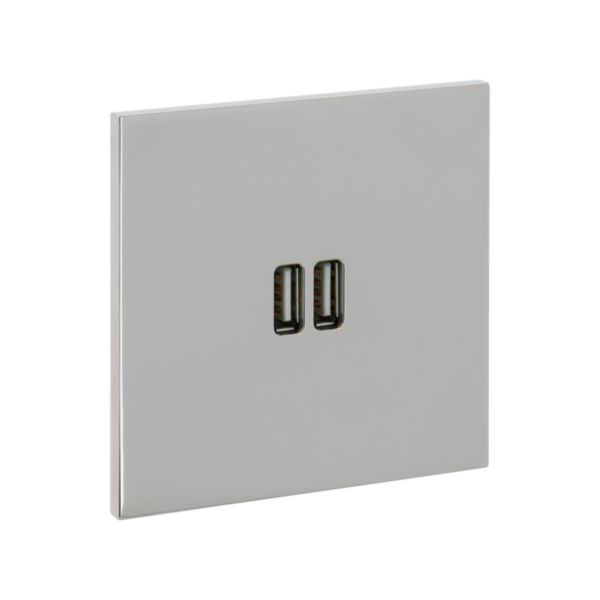 Art d'Arnould univers Epure prise chargeur double USB 3A - acier miroir - Page 11